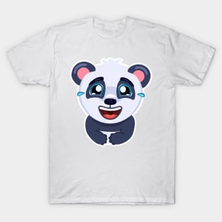 The panda laughed to tears T-Shirt